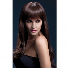 Каштановый парик «Sienna» от компании Fever, размер OS, 04094, из материала синтетика, цвет коричневый, длина 66 см.