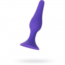 Анальная втулка-конус от компании Toyfa, цвет фиолетовый, размер 2, коллекция A-toys, 761302, из материала силикон, коллекция ToyFa A-Toys, длина 11.3 см.