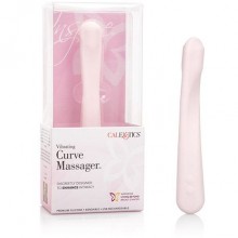Изысканный женский вибратор для точки G - «Inspire Vib Curve Massager» от компании California Exotic Novelties цвет розовый, SE-4812-00-3, бренд CalExotics, длина 17.3 см., со скидкой