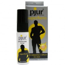 Пролонгирующий мужской спрей «Super Hero Spray» от компании Pjur, объем 20 мл, 10450, 20 мл., со скидкой