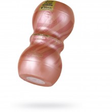 Ручной рельефный мастурбатор «Smart Gear +Wetch» от компании MensMax, цвет розовый, MM-01, из материала TPE, длина 15 см.