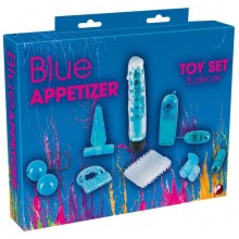 Набор стимуляторов «Blue Appetizer» от компании You 2 Toys, цвет голубой, 5922420000, из материала TPE, со скидкой