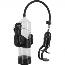 Помпа для пениса с вибропулей «Mister Boner Vibrating Pump» от компании You 2 Toys, цвет черный, 5922340000, длина 22.6 см.