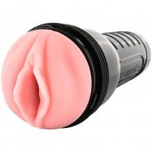 Мастурбатор-вагина «Pink Lady Original» в тубе от компании Fleshlight, цвет розовый, FL700, из материала Super Skin, длина 22.8 см., со скидкой