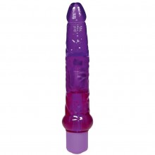Гелевый анальный вибратор «Jelly Anal» от компании You 2 Toys, цвет фиолетовый, 0561649, из материала TPE, длина 17.5 см.