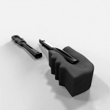 Щетка для чистки гидропомп «Cleaning Brush» от компании Bathmate, цвет черный, BM-CH, длина 37 см.