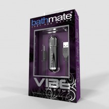Вибропуля классической формы «Vibe Bullet» от компании Bathmate, цвет серебристый, BM-V-CH, из материала пластик АБС, длина 7.9 см., со скидкой