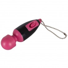 Мини-вибратор «Key Ring Vibe» в виде брелка от компании You 2 Toys, цвет розовый, 0582247, бренд Orion, из материала пластик АБС, коллекция You2Toys, длина 6.5 см.