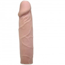 Гнущийся фаллоимитатор из ультраскин «Life» от компании Eroticon, цвет телесный, 30011, длина 16.5 см., со скидкой