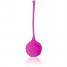 Вагинальный шарик на силиконовом шнурке от компании Cosmo, цвет розовый, BIOCSM-23004, диаметр 3.8 см., со скидкой