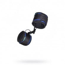 Неопреновые наручники для новичков от СК-Визит, цвет синий, размер OS, 7056-5 BX SIT, длина 23 см., со скидкой