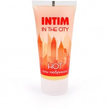 Разогревающая гель-смазка «Intim Hot In The City» от лаборатории Биоритм, объем 60 мл, BIOLB-60004, 60 мл., со скидкой