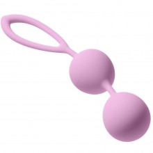 Женские шарики со смещенным центром тяжести «Diaries of a Geisha Sweet Kiss» из серии Love Story от компании Lola Toys, цвет розовый, 3005-01Lola, бренд Lola Games, длина 16.5 см., со скидкой