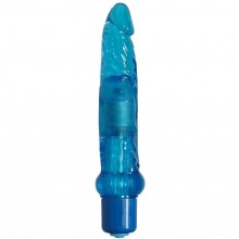 Гелевый анальный вибратор «Jelly Anal Blue», цвет голубой, You 2 Toys 0561630, бренд Orion, из материала ПВХ, длина 17.5 см., со скидкой