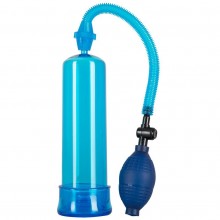 Классическая мужская вакуумная помпа «Bang Bang PenisPump», цвет синий, You 2 Toys 0519952, бренд Orion, из материала пластик АБС, цвет голубой, длина 20 см.