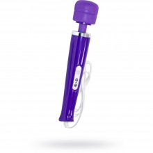 Мощный вибромассажер для интимных зон «Magic Wand», цвет фиолетовый, Magic 0713-2, из материала пластик АБС, длина 31 см., со скидкой