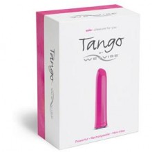 Cтильный мини-вибратор для женщин «Tango», цвет розовый, We-Vibe WVT, из материала пластик АБС, длина 9 см., со скидкой