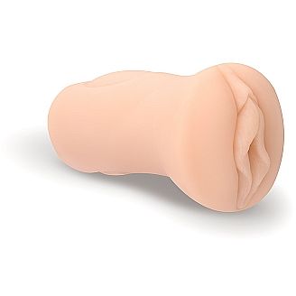 Мужской ручной мастурбатор с эффектом смазки «Vaginal Flesh», цвет телесный, SLT SH-SLT001FLE, из материала CyberSkin, коллекция SLT by Shots, длина 12 см.