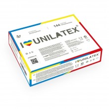 Ароматизированные латексные презервативы «Multifruits», упаковка 144 шт, Unilatex 3023Un, длина 18 см., со скидкой