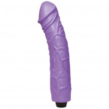 Женский вибратор-гигант «Giant Lover» для фистинга, цвет фиолетовый, You 2 Toys 0560642, из материала TPR, длина 38 см., со скидкой