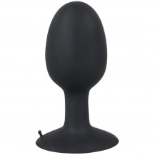 Большая силиконовая анальная пробка с присоской «Backdoor Friend XL», цвет черный, You 2 Toys 0524417, длина 13.5 см., со скидкой