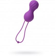 Вагинальные шарики для женщин с пульсирующими бусинами «Alba» цвет фиолетовый, JOS 782011, из материала силикон, длина 17 см.
