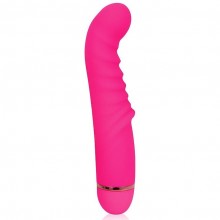 Женский вагинальный вибратор для точки G, цвет розовый, Cosmo BIOCSM-23096, бренд Bior Toys, из материала силикон, длина 15 см., со скидкой