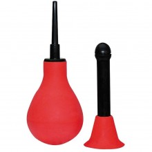 Классический интимный душ с грушей, цвет красный, You 2 Toys 0526509, бренд Orion, из материала ПВХ, длина 14 см.