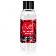 Интимное массажное масло «Возбуждающий аромат - Silk», 50 мл, Биоритм LB-13004, цвет прозрачный, 50 мл., со скидкой