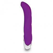 Женский вибратор для точки G «The Olympia Purple», длина 18.5 см, Shots Toys SH-SHT102PUR, из материала силикон, длина 18.5 см., со скидкой