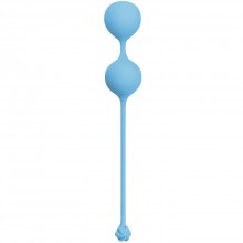 Силиконовые вагинальные шарики Love Story «Cleopatra Waterfall Breeze», цвет голубой, Lola Toys INS3007-03Lola, бренд Lola Games, длина 16 см., со скидкой
