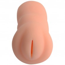 Компактный ультра-реалистичный мастурбатор для мужчин «Woman Asian», цвет телесный, Real KEMRW72104, длина 14.5 см., со скидкой