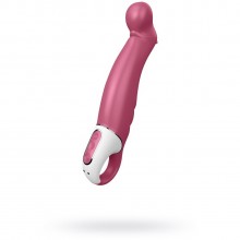 Женский вибратор для точки G «Satisfyer Vibes Petting Hippo», длина 23 см, Satisfyer SVPHR, цвет розовый, длина 22.9 см., со скидкой