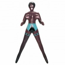 Темнокожая секс-кукла «Alecia», NMC 120009, цвет коричневый, 2 м., со скидкой