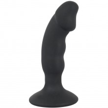 Анальная вибровтулка Black Velvets Rechargeable Plug, черная, бренд Orion, длина 14 см., со скидкой