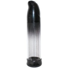 Автоматическая мужская вакуумная помпа «Pump X6» с памятью последнего использования, цвет черный, Eroticon 30495, из материала пластик АБС, длина 20 см.