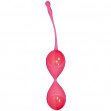 Классические женские вагинальные шарики, цвет розовый, You 2 Toys Smile 5038350000, бренд Orion, из материала силикон, длина 9 см.