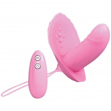 Силиконовый клиторальный вибратор Smile «Muschel», цвет розовый, You 2 Toys 5753720000, бренд Orion, длина 10 см., со скидкой