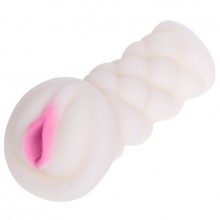 Недорогой мужской мастурбатор-вагина, Baile INSBM-009153N, из материала TPE, цвет телесный, длина 16 см., со скидкой