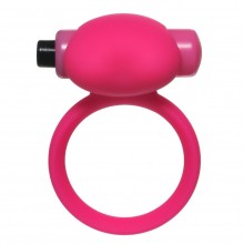 Эрекционное виброколечко «Emotions Heartbeat Pink», цвет розовый, Lola Toys INS4006-01Lola, бренд Lola Games, из материала силикон, длина 4 см., со скидкой