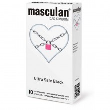 Masculan «Ultra Strong Type 4» презервативы ультра прочные 10 шт., из материала латекс, цвет зеленый, длина 19 см., со скидкой