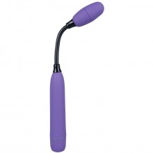 Вибропуля на гнущейся ручке «Mr.Flex», цвет фиолетовый, Orion 0578444, длина 6 см., со скидкой