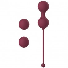 Набор вагинальных шариков со смещенным центром тяжести «Diva Vine Red» из коллекции Love Story от Lola Toys, цвет бордовый, 3012-02lola, длина 17.8 см., со скидкой