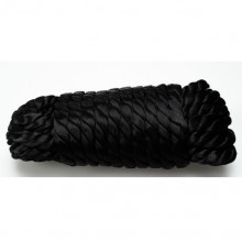 Веревка для связывания черная, Джага-Джага 959-01 BX DD, цвет Черный, 6 м., со скидкой