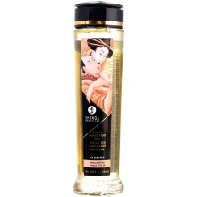 Натуральное массажное масло «Erotic Massage Oil» с ароматом «Ванильное Желание», 240 мл, Shunga 1207 SG, 240 мл., со скидкой
