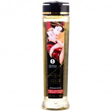 Натуральное массажное масло «Romance» с ароматом «Шампанское и клубника», 240 мл, Shunga 1208 SG, 240 мл., со скидкой
