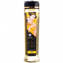 Натуральное массажное масло для тела «Erotic Massage Oil» с ароматом «Моной», 240 мл, Shunga 1213 SG, 240 мл., со скидкой