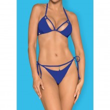 Синий женский купальник-бикини «Costarica», размер L, Obsessive Costarica, со скидкой