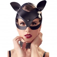 Эротическая маска-кошка «Bad Kitty» из искусственной кожи, черная, Orion 24927251001, из материала искусственная кожа
