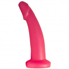 Розовый плаг-массажер для простаты, длина 13.5 см, диаметр 3.5 см, Биоклон 437500, из материала ПВХ, длина 13.5 см., со скидкой